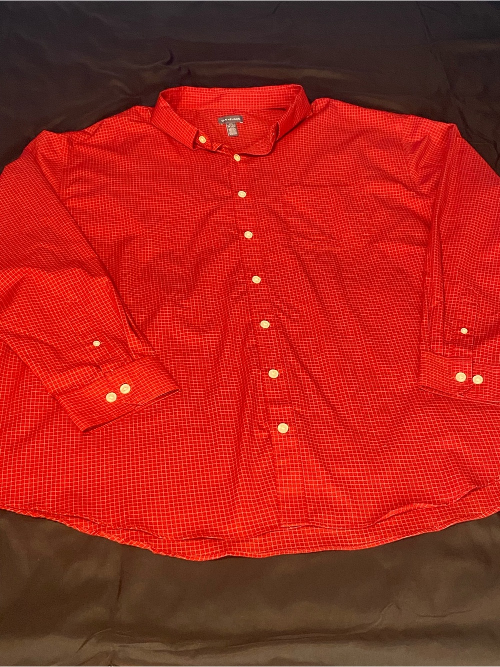 Mens Fashion Dress Shirt by Van Heusen Size 3X Long Sleeve Button Down New